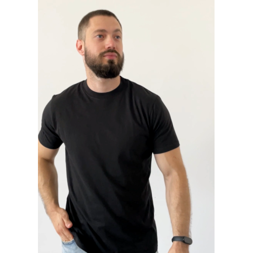 Футболка для друку чоловіча 190гр. однотонна СДВУ Premium cotton