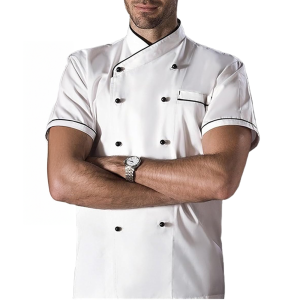 Уніформа для кухарів Кітель кухарський унісекс UNISEX Comfortable cooking M09 (застібки - пуклі). Photo 2