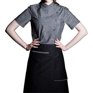 Кітель кухарський жіночий Comfortable cooking M12_1 (застібки - кнопки)