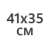 41х35см