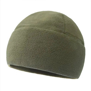 Флісова військова шапка. Олива MCT Comfort