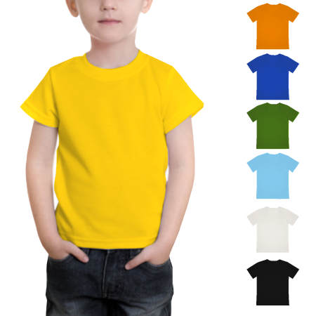 Футболка для друку дитяча 190гр. однотонна СДВУ Premium cotton